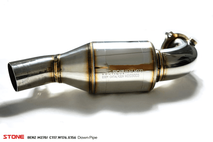 Stone Exhaust Mercedes-Benz M270 C/X117 W176 Eddy Catalytic Downpipe (Inc. A180, A250, CLA200 & CLA250) - ML Performance EU