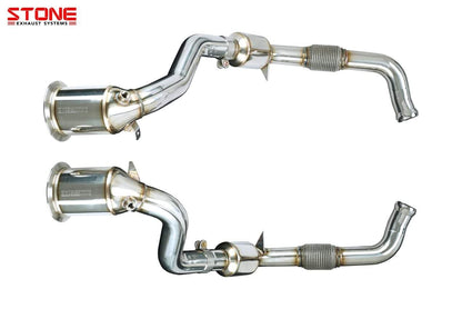 Stone Exhaust Porsche 971 Panamera 4S (2.9T / 440ps) Eddy Catalytic Downpipe - ML Performance EU