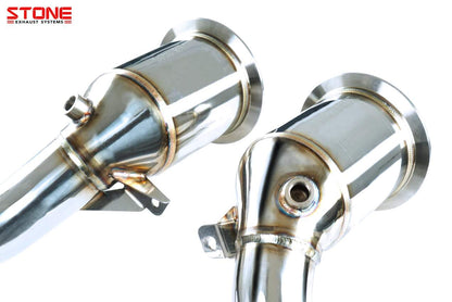 Stone Exhaust Porsche 971 Panamera 4S (2.9T / 440ps) Eddy Catalytic Downpipe - ML Performance EU