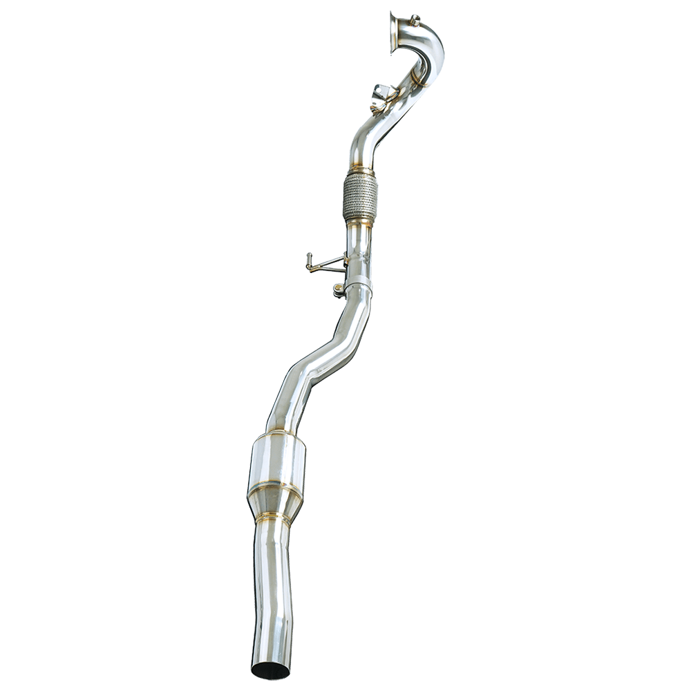 Stone Exhaust Volkswagen EA888 MK2 Tiguan 2.0 TSI Eddy Catalytic Downpipe | ML Performance UK