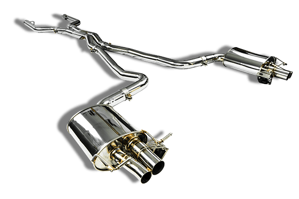Stone Exhaust Mercedes-Benz AMG W/C/S205 C63S Cat-Back Valvetronic Exhaust System - ML Performance EU