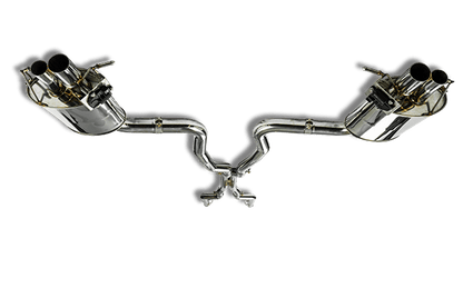 Stone Exhaust Mercedes-Benz AMG W/C/S205 C63S Cat-Back Valvetronic Exhaust System - ML Performance EU