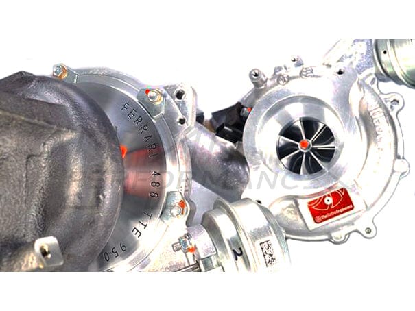 TTE Ferrari 488 TTE950 Turbocharger Upgrade (Inc. GTB, Spider & Pista) - ML Performance EU