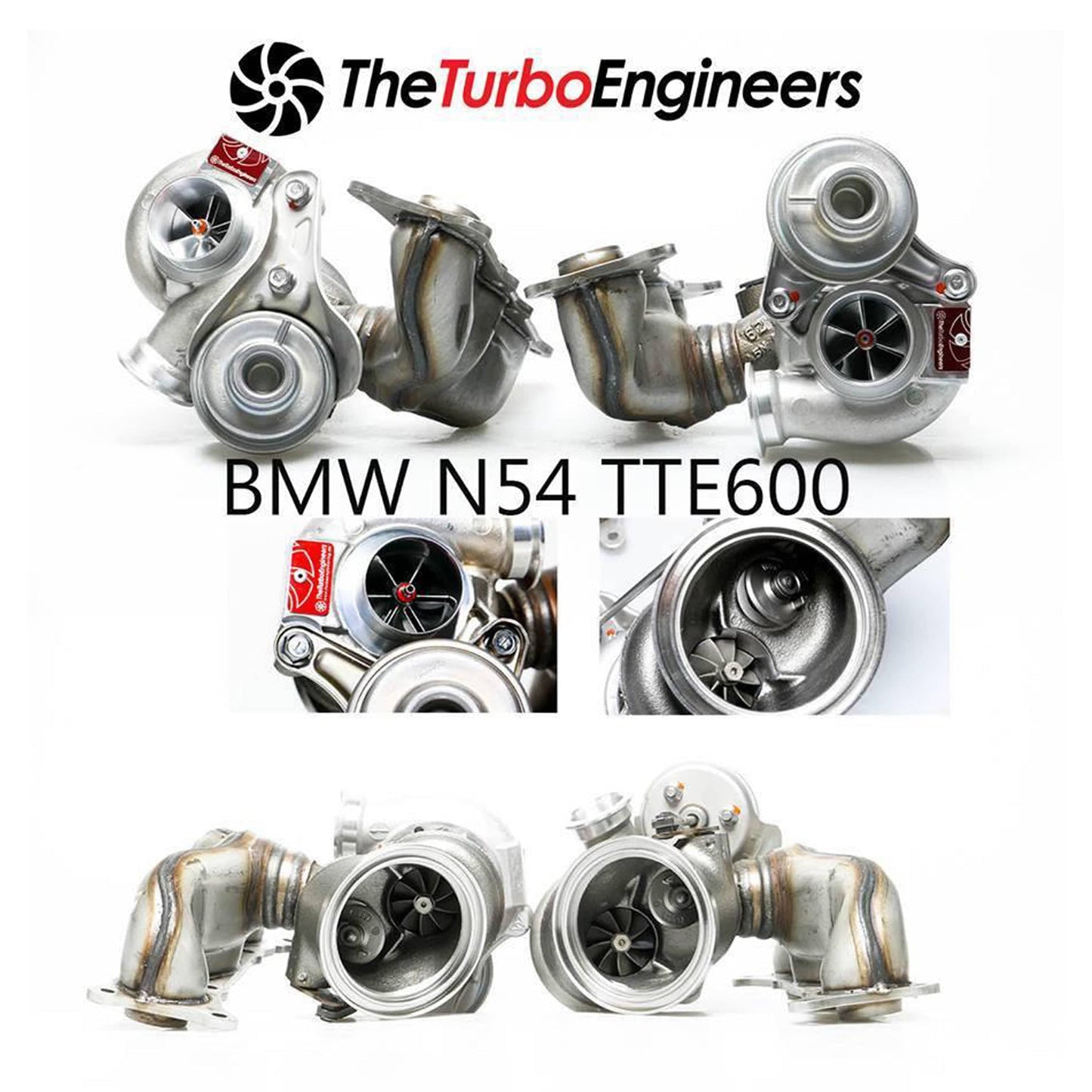 TTE BMW Hybrid Turbocharger Upgrade TTE600 135i & 335i (N54) ML Performance EU