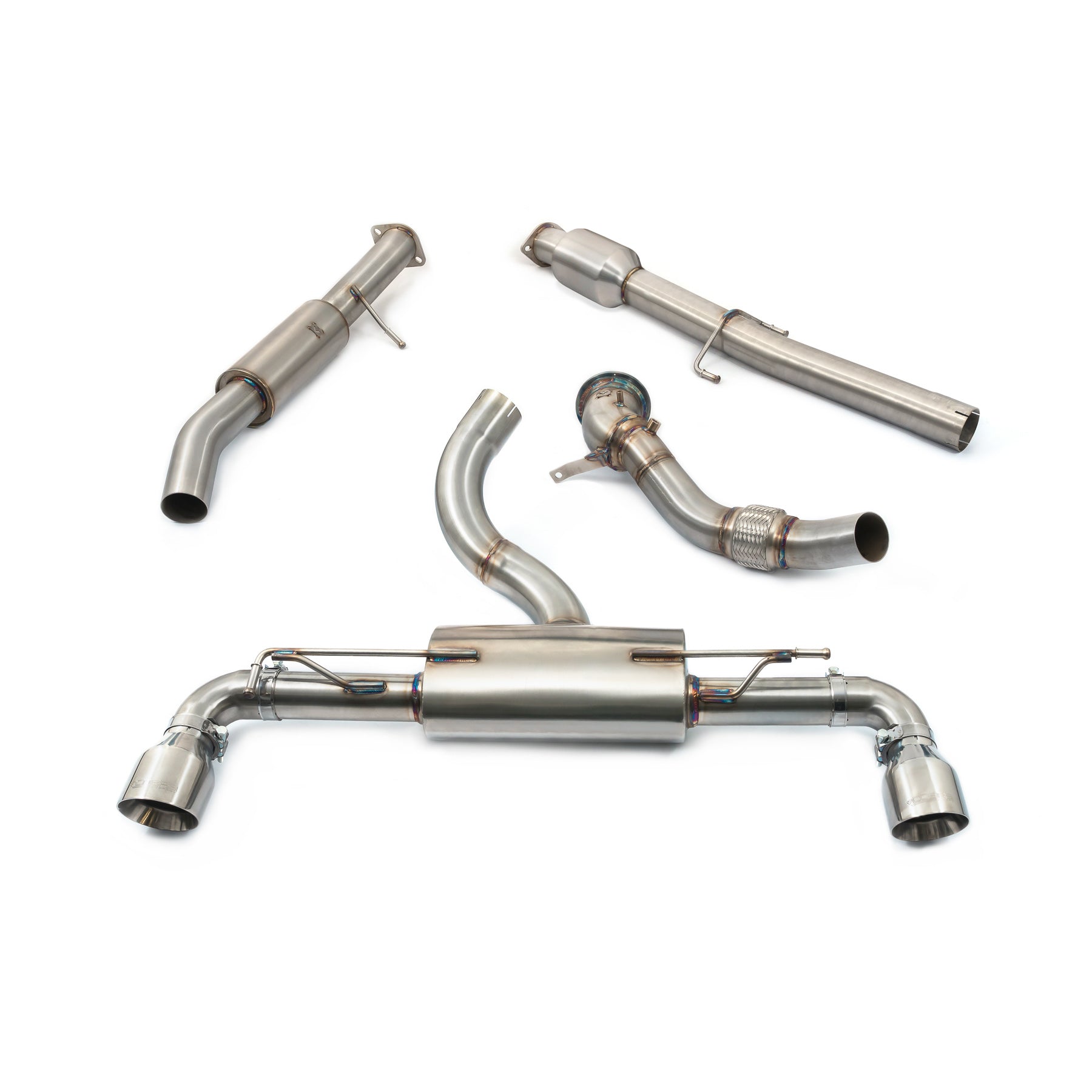 Cobra Exhaust Toyota GR Yaris 1.6 Sports Cat Turbo Back Performance Exhaust | ML Performance EU Car Parts