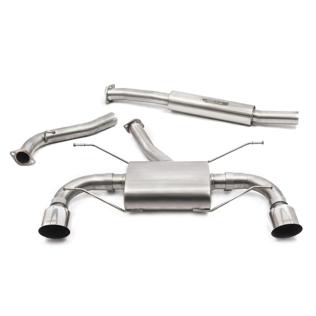 Cobra Exhaust Toyota GR86 2.4L (22+) Secondary Cat Back Performance Exhaust | ML Performance EU Car Parts