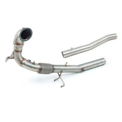 [TO BE DELETED] Cobra Exhaust VW Golf R (Mk8) 2.0 TSI (21+) Front Downpipe Sports Cat / De-Cat Performance Exhaust