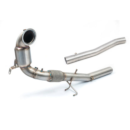 Cobra Exhaust VW Golf R (Mk8) 2.0 TSI (21+) Front Downpipe Sports Cat / De-Cat Performance Exhaust | ML Performance EU Car Parts