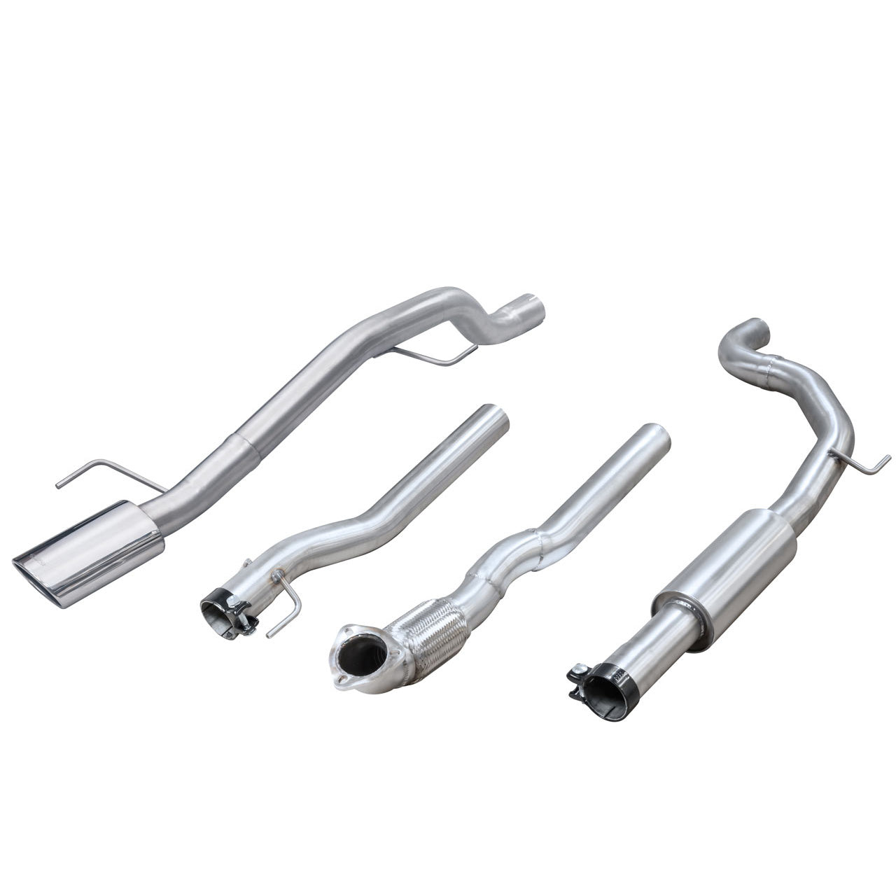 Cobra Exhaust Vauxhall Corsa E 1.0 Turbo (15-19) Venom Box Delete Cat Back Performance Exhaust | ML Performance EU Car Parts