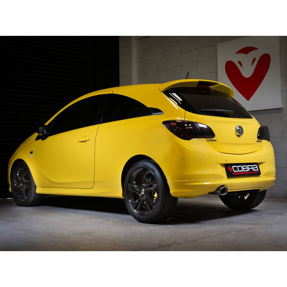 Cobra Exhaust Vauxhall Corsa E 1.0 Turbo (15-19) Rear Box Section Performance Exhaust
