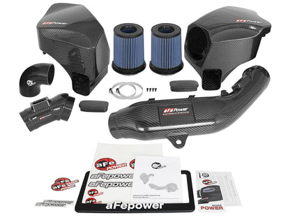 aFe BMW S55 Black Series Momentum Carbon Fiber Pro 5R Air Intake (M3 & M4) ML Performance UK