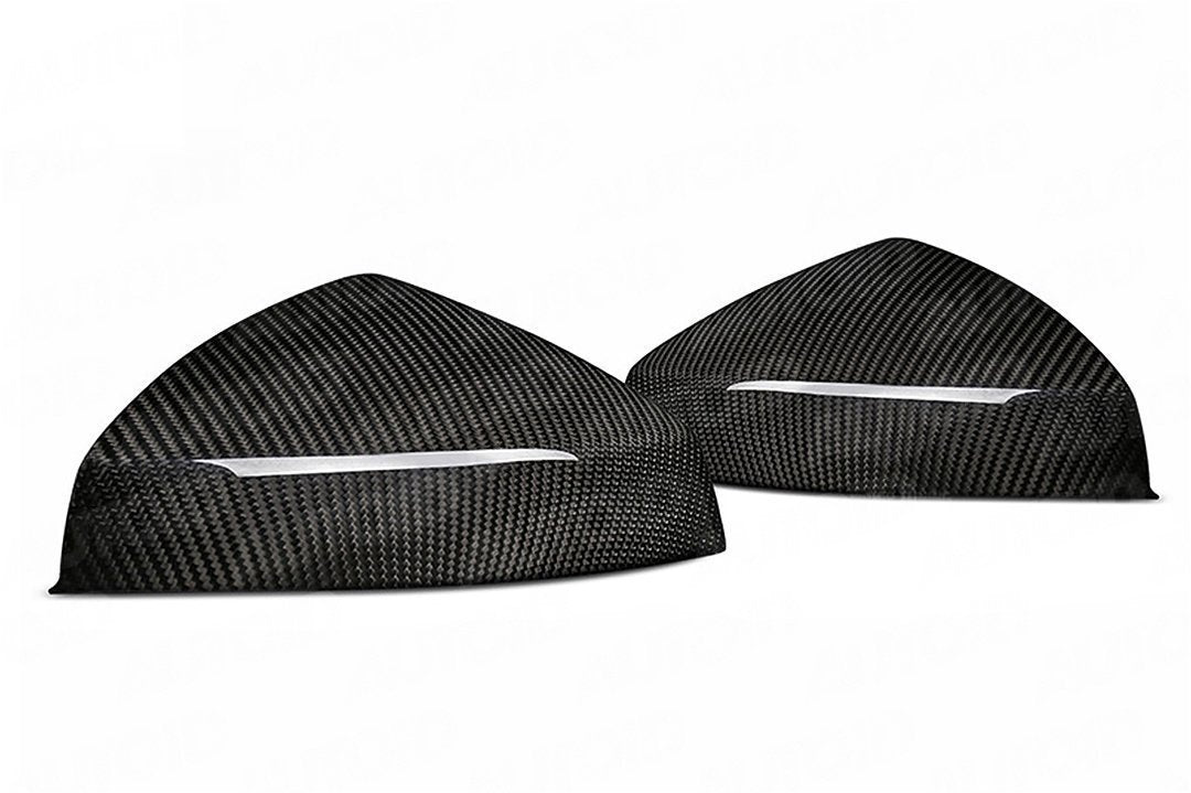 AUTOID Audi 8V TRE Pre-preg Carbon Fibre Wing Mirror Covers (Inc. A3, S3 & RS3) - ML Performance UK