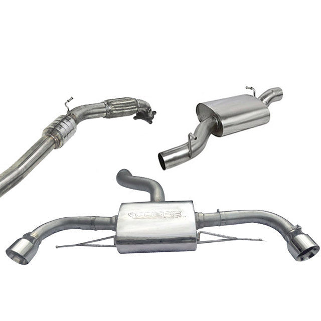 Cobra Exhaust Audi TT (Mk2) 2.0 TFSI (Quattro) 2012-14 Turbo-Back Performance Exhaust | ML Performance EU Car Parts
