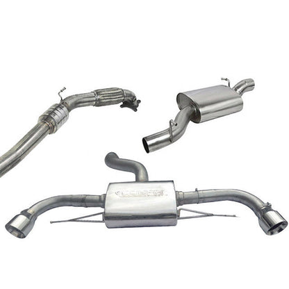 Cobra Exhaust Audi TT (Mk2) 2.0 TFSI (Quattro) 2012-14 Turbo-Back Performance Exhaust | ML Performance EU Car Parts