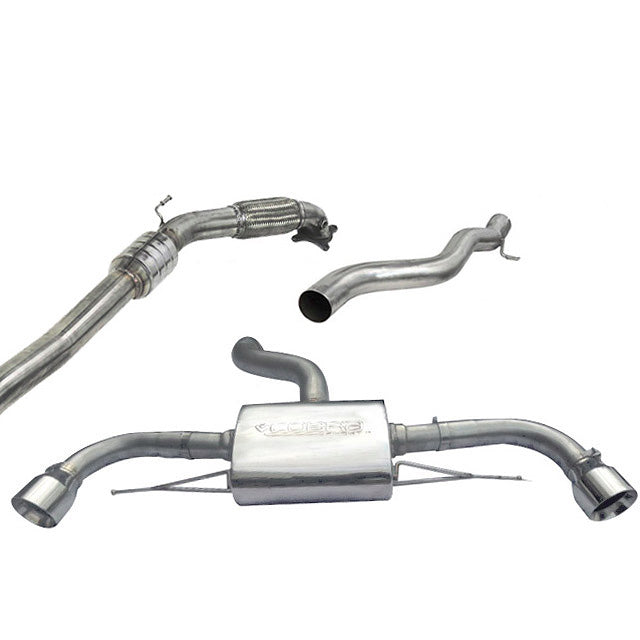 Cobra Exhaust Audi TT (Mk2) 2.0 TFSI (Quattro) 2012-14 Turbo-Back Performance Exhaust