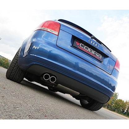 Cobra Exhaust Audi A3 (8P) 2.0 TFSI 2WD (3 Door) Cat Back Performance Exhaust
