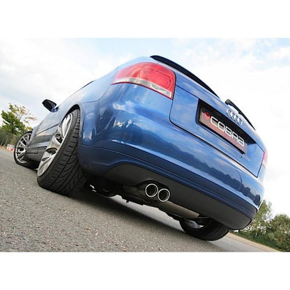 Cobra Exhaust Audi A3 (8P) 2.0 TFSI 2WD (5 Door Sportback) Turbo Back Performance Exhaust
