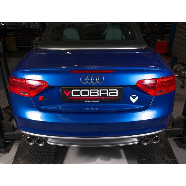 Cobra Exhaust Audi S5 3.0 TFSI (B8/8.5) Coupe & Cabriolet Rear Box Section Performance Exhaust