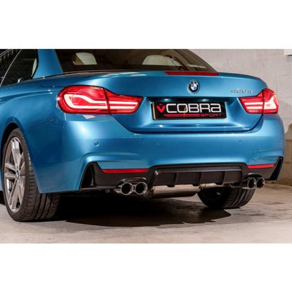 [TO BE DELETED] Cobra Exhaust BMW 425D (F32/F33/F36) Quad Exit M4 Style Performance Exhaust Conversion