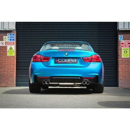 [TO BE DELETED] Cobra Exhaust BMW 425D (F32/F33/F36) Quad Exit M4 Style Performance Exhaust Conversion