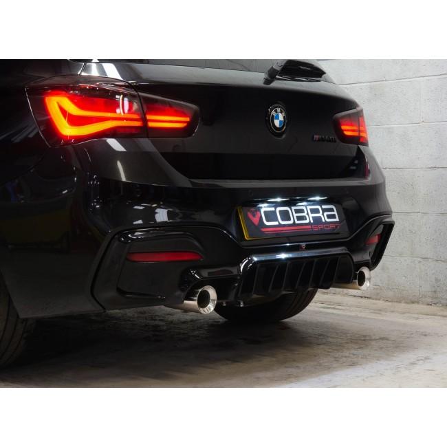 [TO BE DELETED] Cobra Exhaust BMW M240i Exhaust Tailpipes - Larger 3.5" M Performance Tips - Replacement Slip-on OE Style