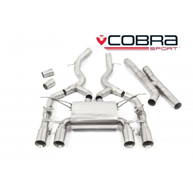 [TO BE DELETED] Cobra Exhaust BMW M4 Competition (F82 LCI) CoupÃ© 3" Valved Secondary GPF Back Performance Exhaust