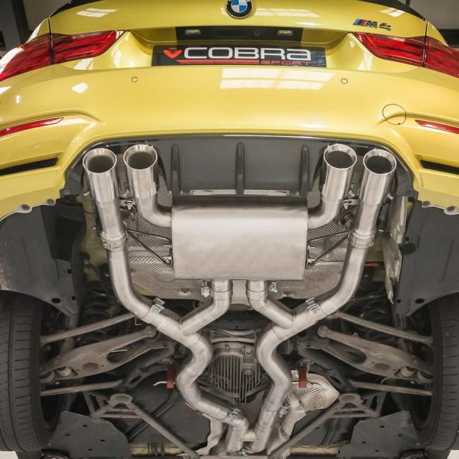 [TO BE DELETED] Cobra Exhaust BMW M4 Competition (F82 LCI) CoupÃ© 3" Valved Secondary GPF Back Performance Exhaust