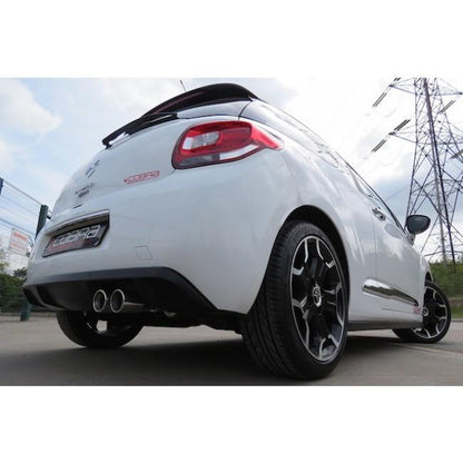 Cobra Exhaust Citroen DS3 1.6 THP Cat Back Performance Exhaust