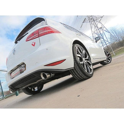 Cobra Exhaust VW Golf GTD (Mk7) 2.0 TDI (5G) (14-17) GTI Style Rear Exhaust