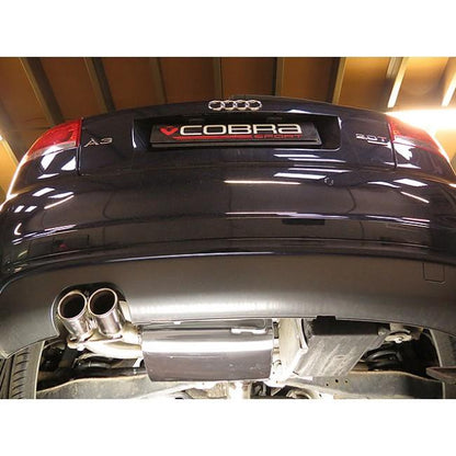 Cobra Exhaust Audi A3 (8P) 2.0 TFSI Quattro (3 Door) Cat Back Performance Exhaust