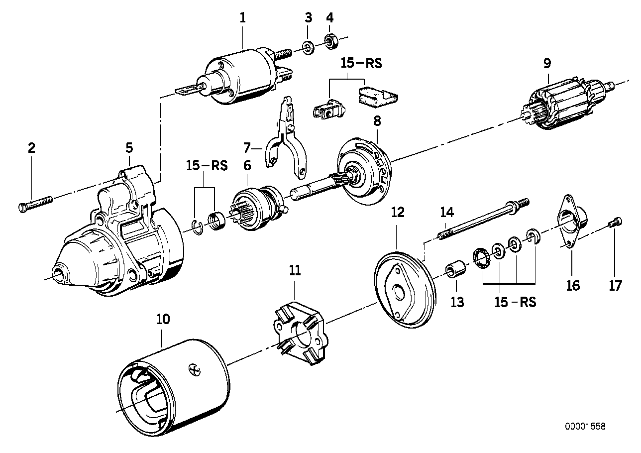 Genuine BMW 12411726033 E24 E32 E34 Housing Assy Front (Inc. 535i, 730i & 635CSi) | ML Performance EU EU Car Parts