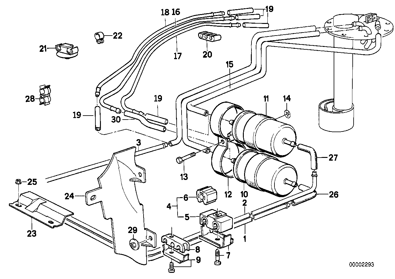 Genuine BMW 16121180264 E32 Hose (Inc. 750i, 750iL & 750iLS) | ML Performance EU EU Car Parts