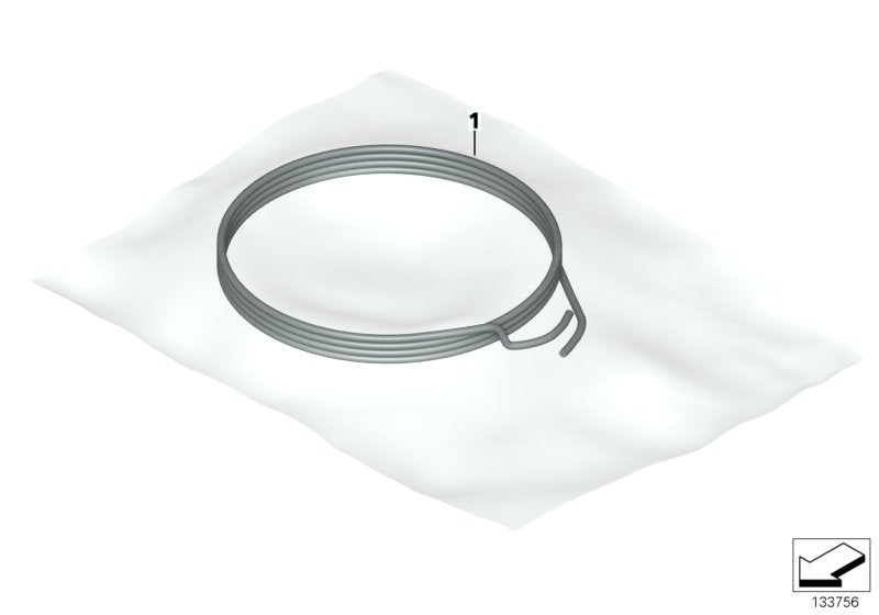 Genuine BMW 61119328328 Rep.Cable Airbag Reel Tensioner (Inc. X6) | ML Performance EU EU Car Parts