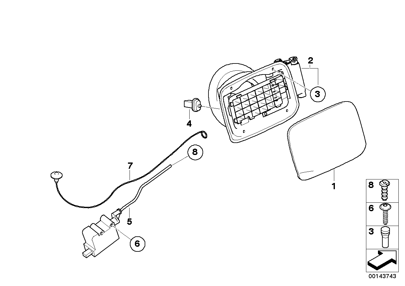 Genuine BMW 51177144330 E93 Cover Pot (Inc. 325i, 330d & 323i) | ML Performance EU EU Car Parts