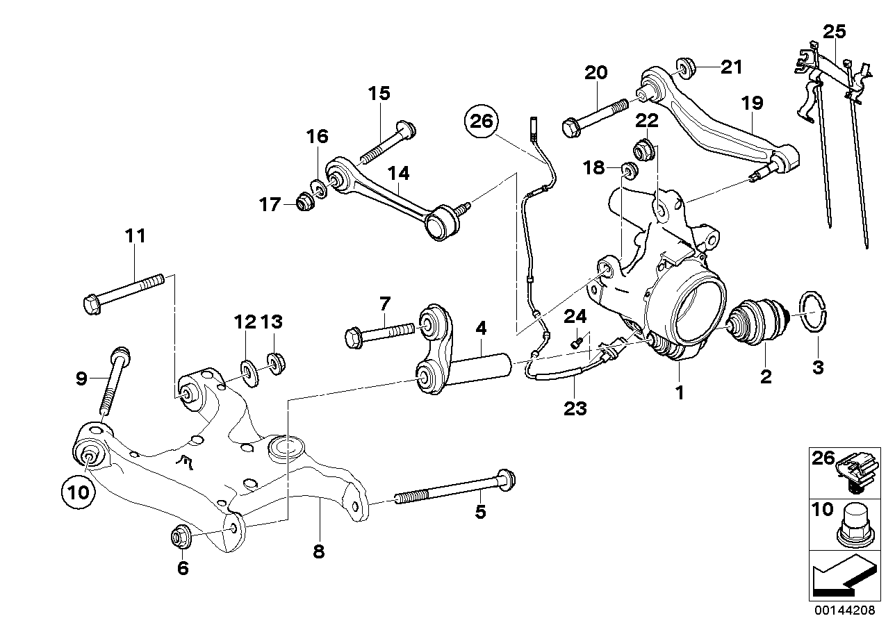Genuine BMW 34526762736 E67 Cable Bracket, Right (Inc. 745LiS & 760LiS) | ML Performance EU EU Car Parts