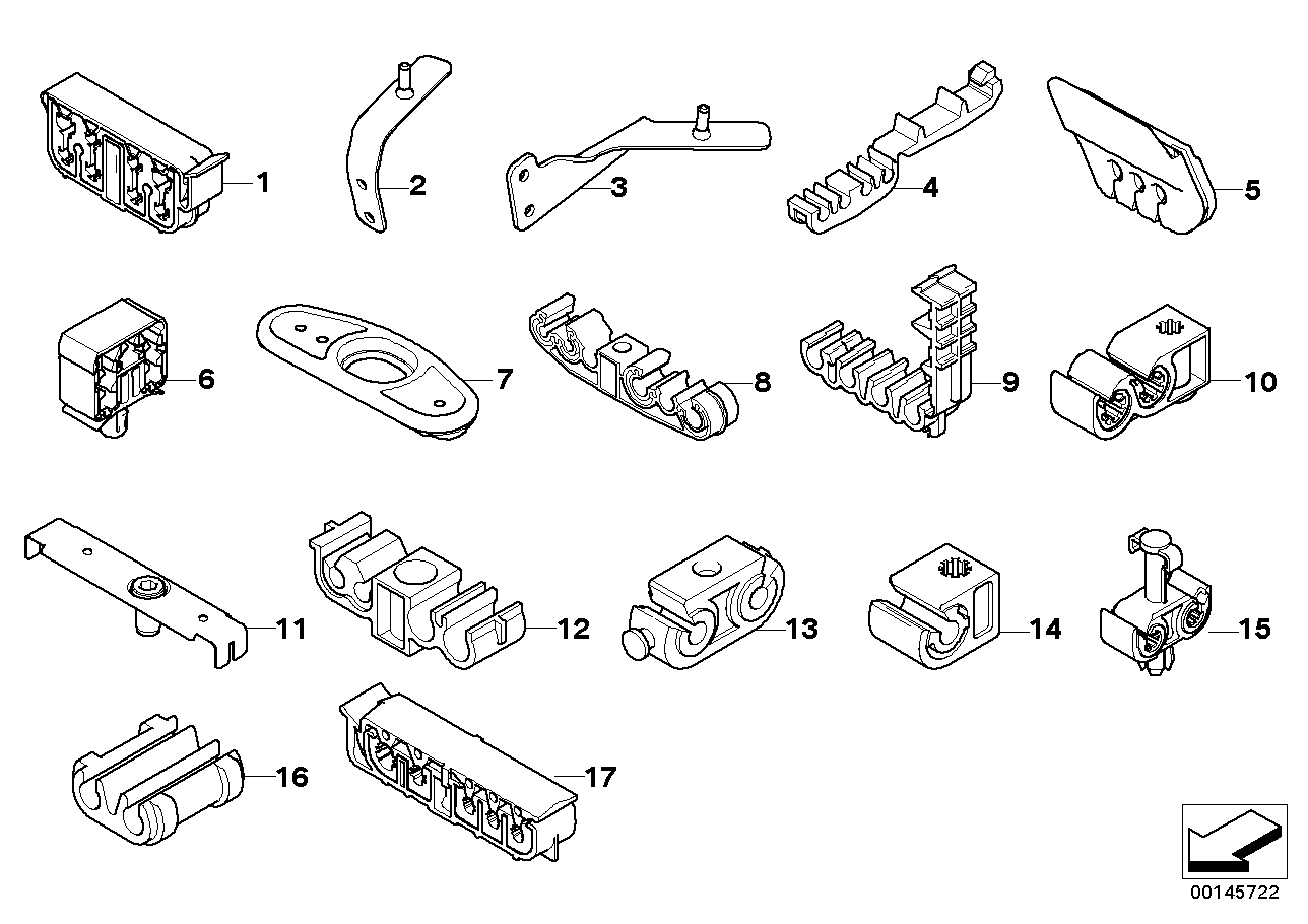 Genuine BMW 34306783636 E63 E61 E64 Spacer, 3-Piece (Inc. 530xd, 525d & 540i) | ML Performance EU EU Car Parts