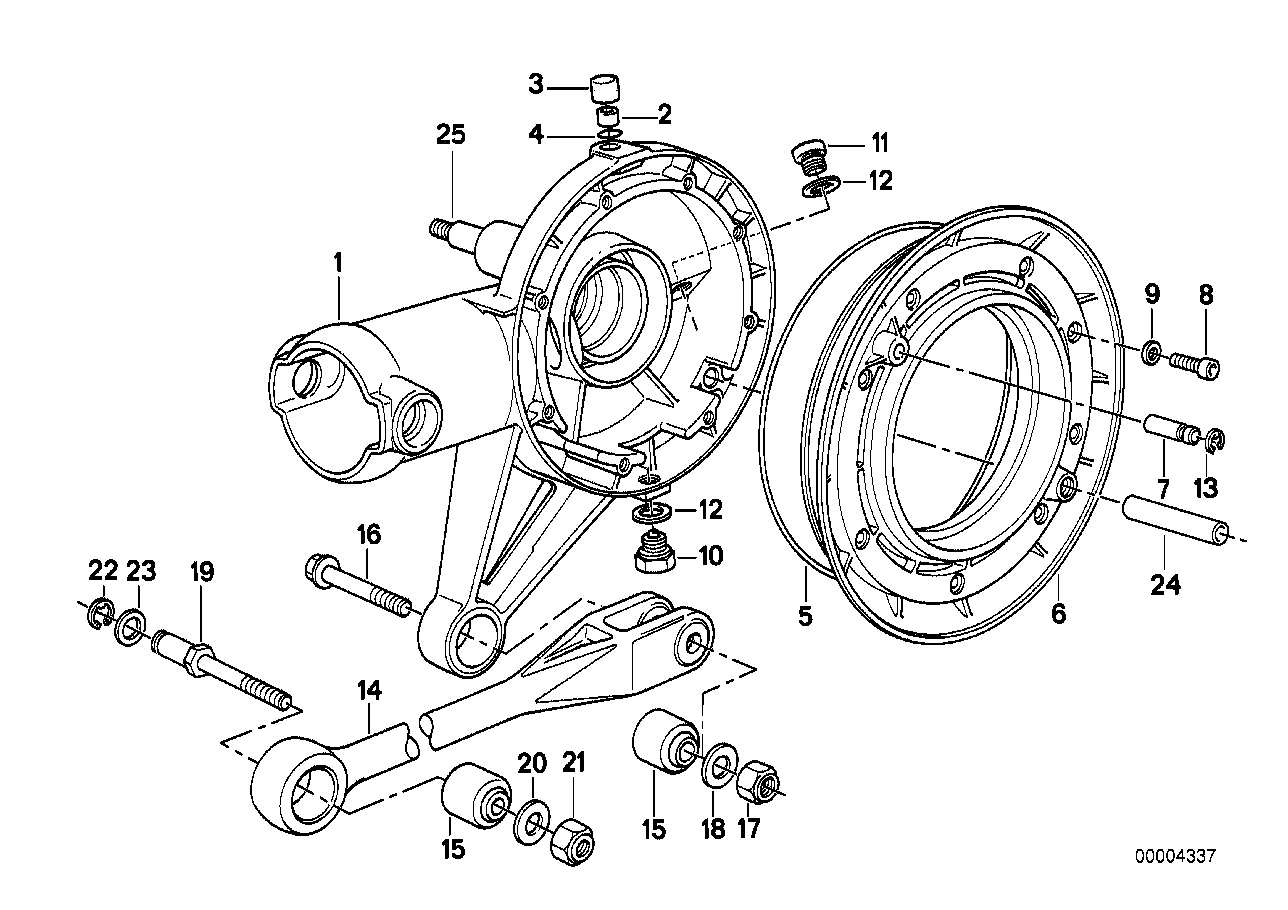 Genuine BMW 35211458082 Bolt (Inc. R 80 GS, R 100 R & R 100 GS) | ML Performance EU EU Car Parts