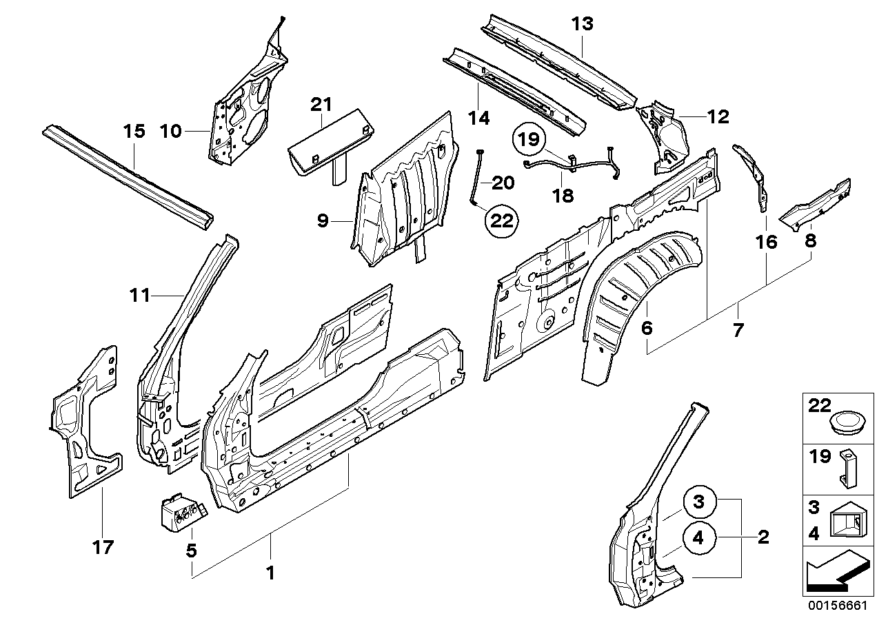 Genuine BMW 41327176130 E64 Upper Apron (Inc. 645Ci, 635d & M6) | ML Performance EU EU Car Parts