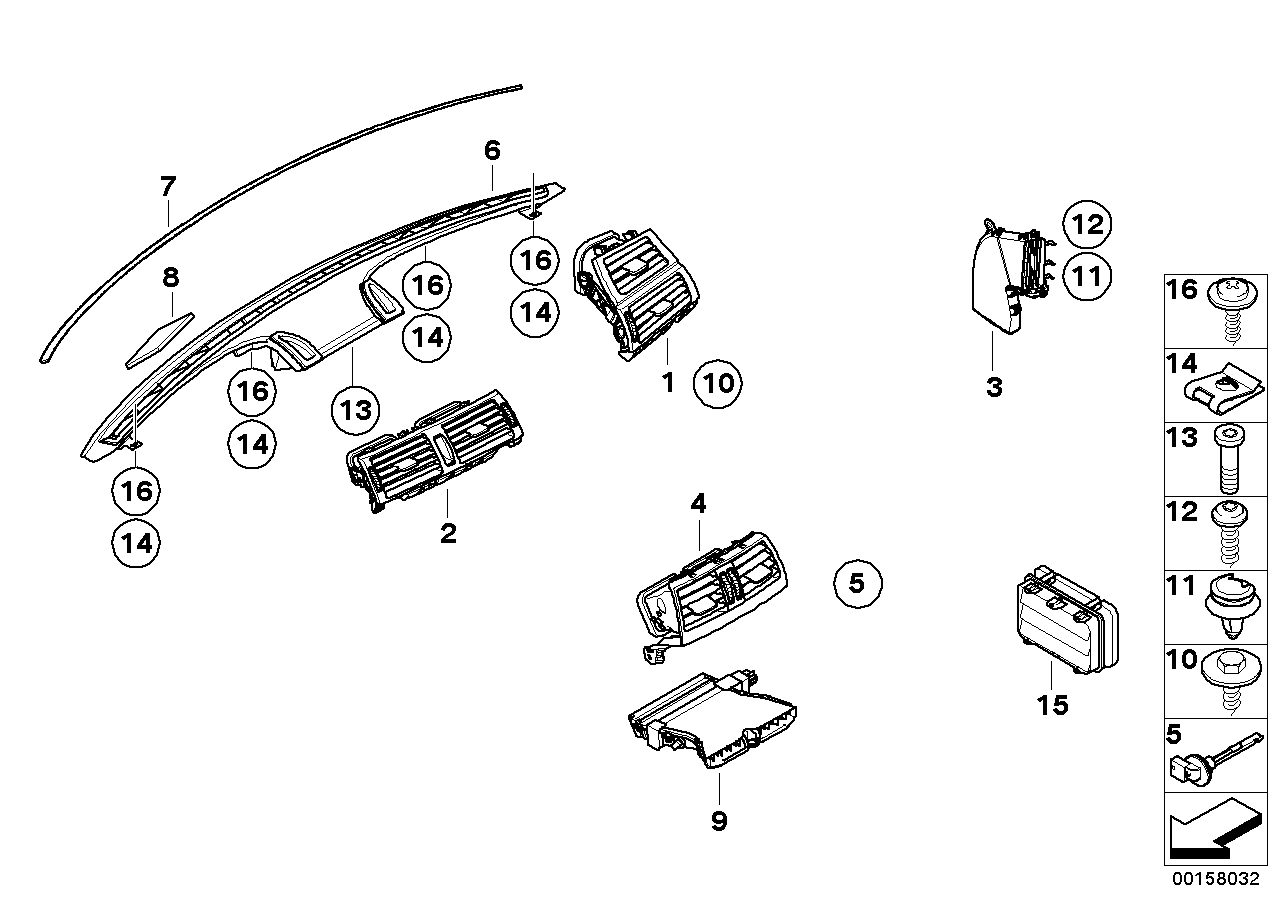 Genuine BMW 64129111026 E71 E72 Additional Heater, Electric, Right (Inc. Hybrid X6 & X6) | ML Performance EU EU Car Parts