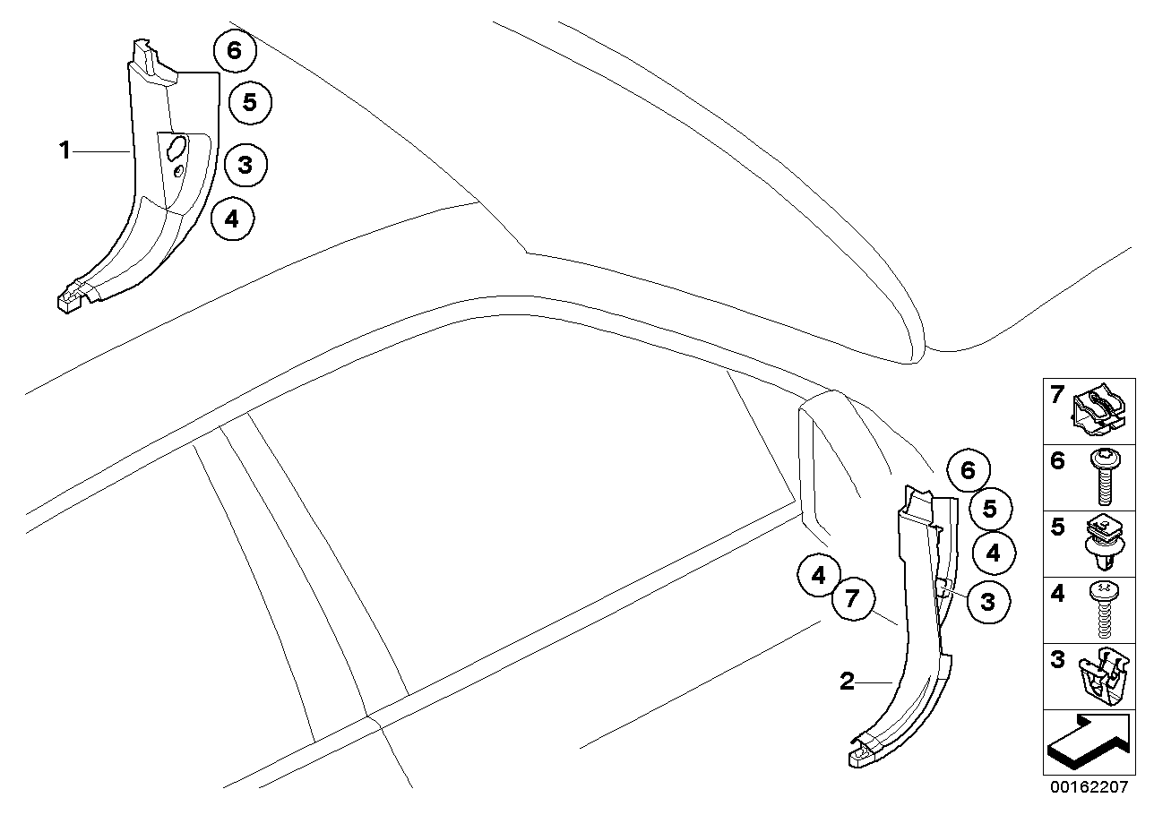 Genuine BMW 51436967164 E71 E70 Cover, Bottom Right BEIGE (Inc. X6 50iX & X5) | ML Performance EU EU Car Parts