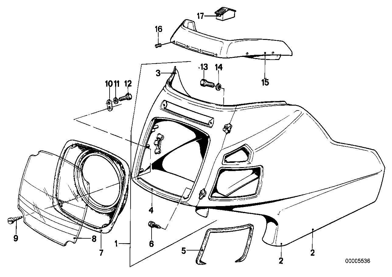 Genuine BMW 46631239101 Holder (Inc. R65T, R45T/N) | ML Performance EU EU Car Parts