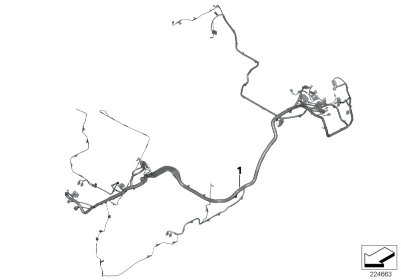 Genuine BMW 61112356537 Audio Wiring Harness, Duplicate (Inc. 428i, 418i & 430iX) | ML Performance EU EU Car Parts