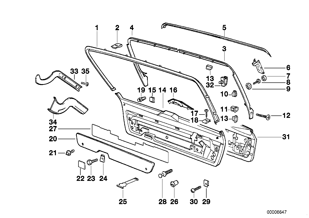 Genuine BMW 51498133132 E34 Tool Box ANTHRAZIT (Inc. 530i, 540i & 520i) | ML Performance EU Car Parts