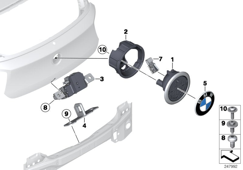 Genuine BMW 07147219509 Hex Bolt With Washer M8X17 (Inc. M4, Cooper & 528i) | ML Performance EU EU Car Parts