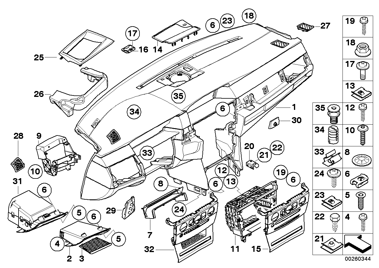 Genuine BMW 07149128047 E61 C-Clip Sheet Metal Nut (Inc. 750LiX, 530xd & 750LiX 4.4) | ML Performance EU EU Car Parts