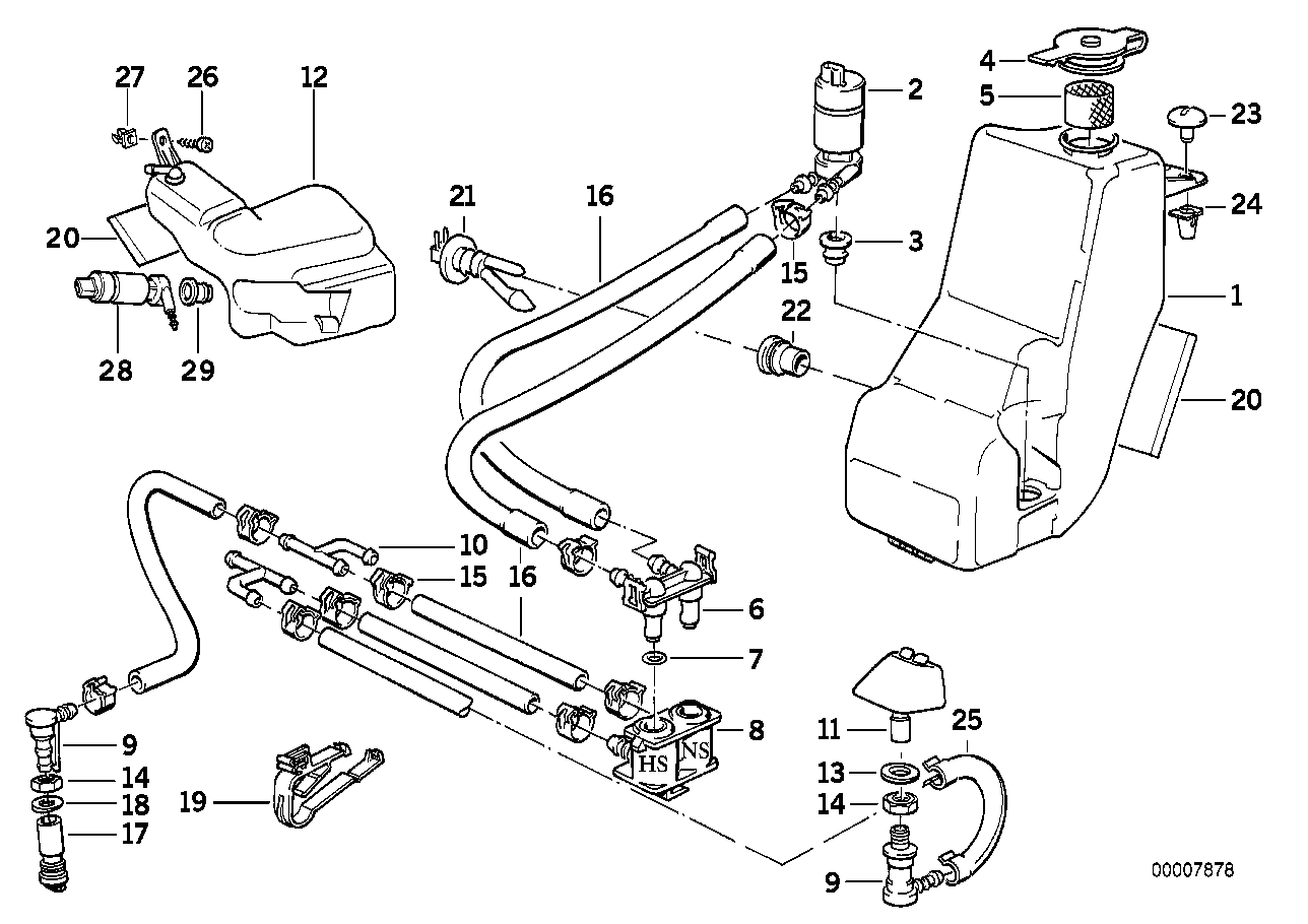 Genuine BMW 61671389530 E34 Hose Clamp (Inc. M5, 524td & 518g) | ML Performance EU Car Parts