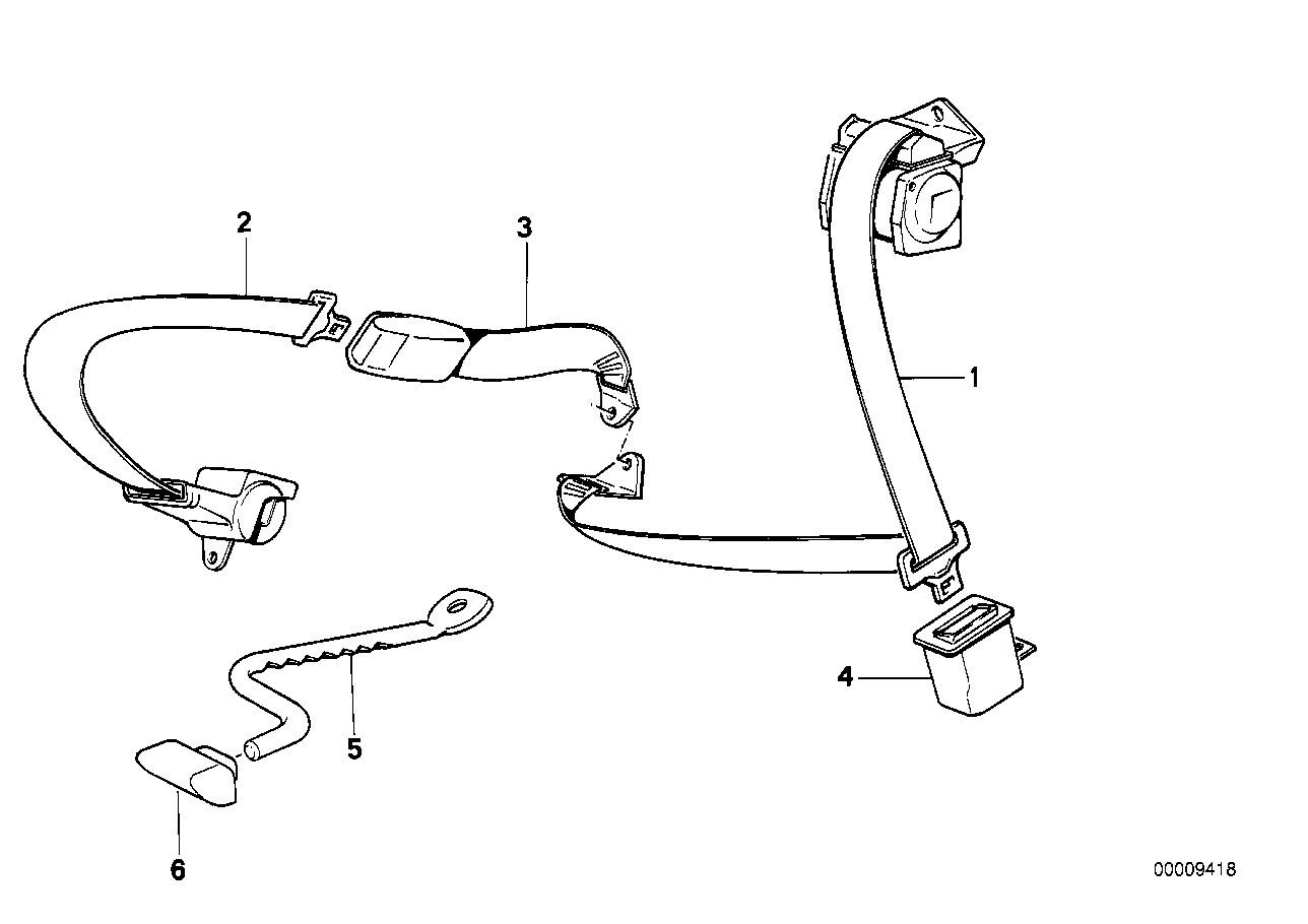 Genuine BMW 72111963480 E32 Grommet (Inc. 740iL, 730i & 750iLS) | ML Performance EU EU Car Parts