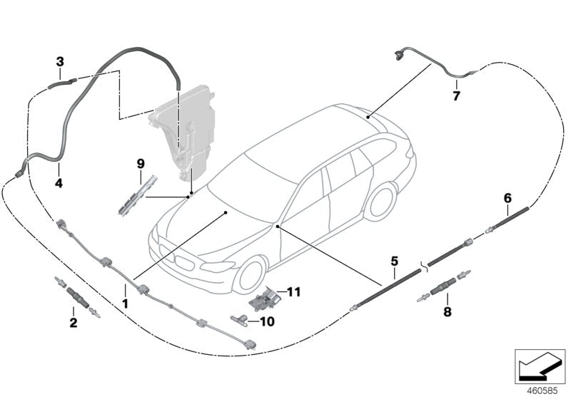 Genuine BMW 61138365349 E71 E70 Dummy Grommet ELB6,4 (Inc. X6 & X5 M) | ML Performance EU EU Car Parts
