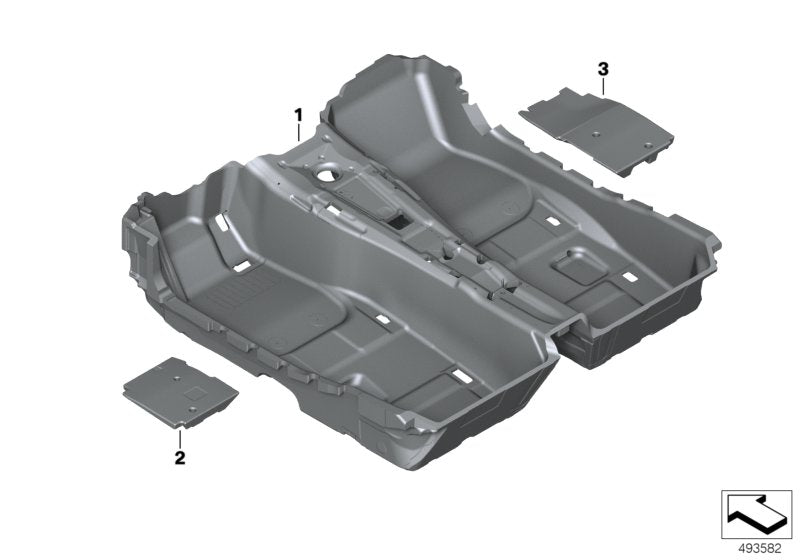 Genuine BMW 51478073339 G29 Floor Covering -M- (Inc. Z4 20i & Z4 30i) | ML Performance EU EU Car Parts