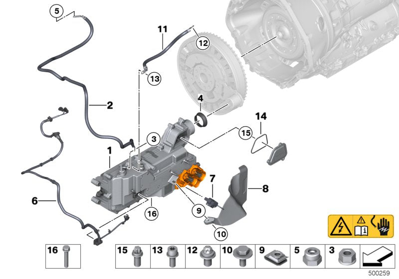 Genuine BMW 12369845618 Exchange Electric Motor Electronics (Inc. Hybrid 7 & Hybrid 7L) | ML Performance EU EU Car Parts